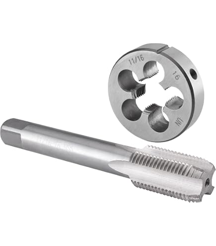 Amazon.co.jp: Burkit 13/16インチ-16 UN タップ&ダイセット